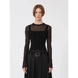 SportMax  Shirts Black