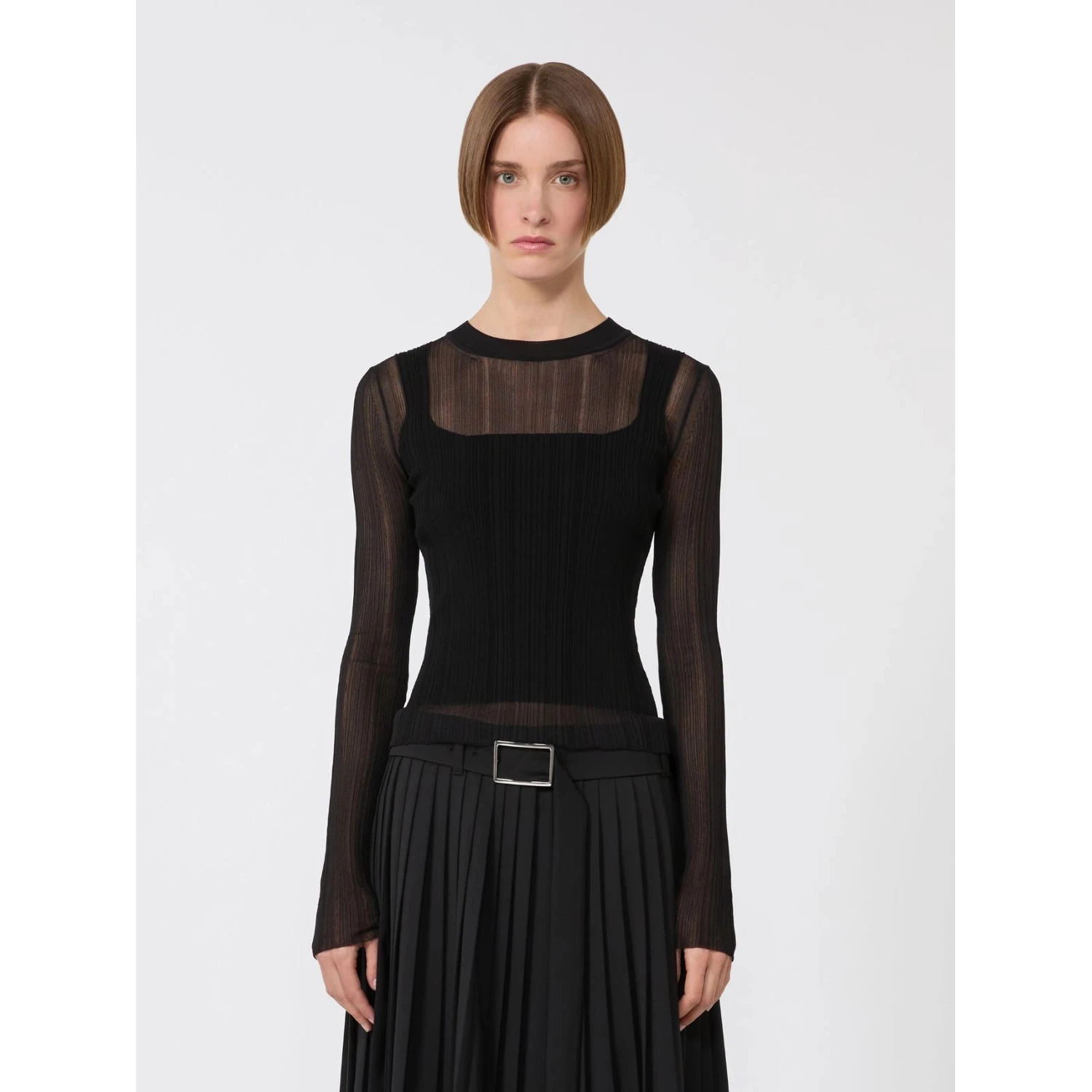 SportMax  Shirts Black