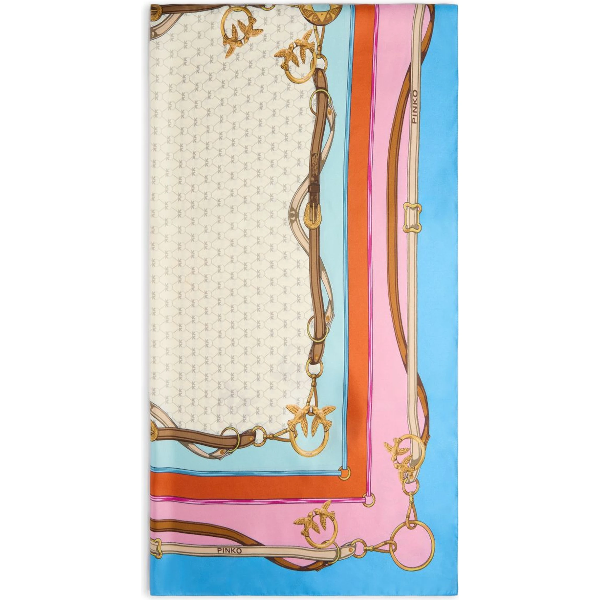 Pinko Scarfs Light Blue