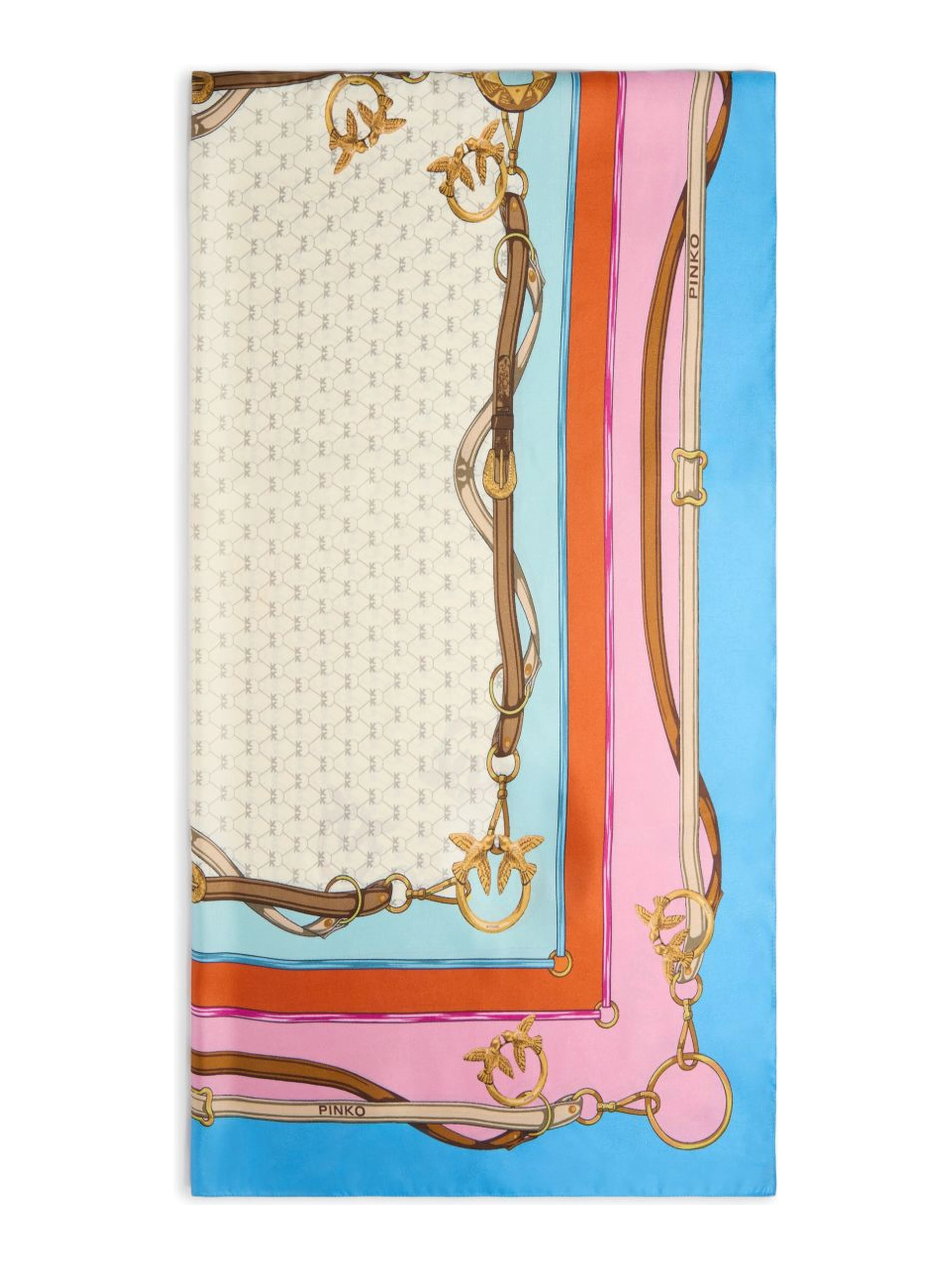 Pinko Scarfs Light Blue