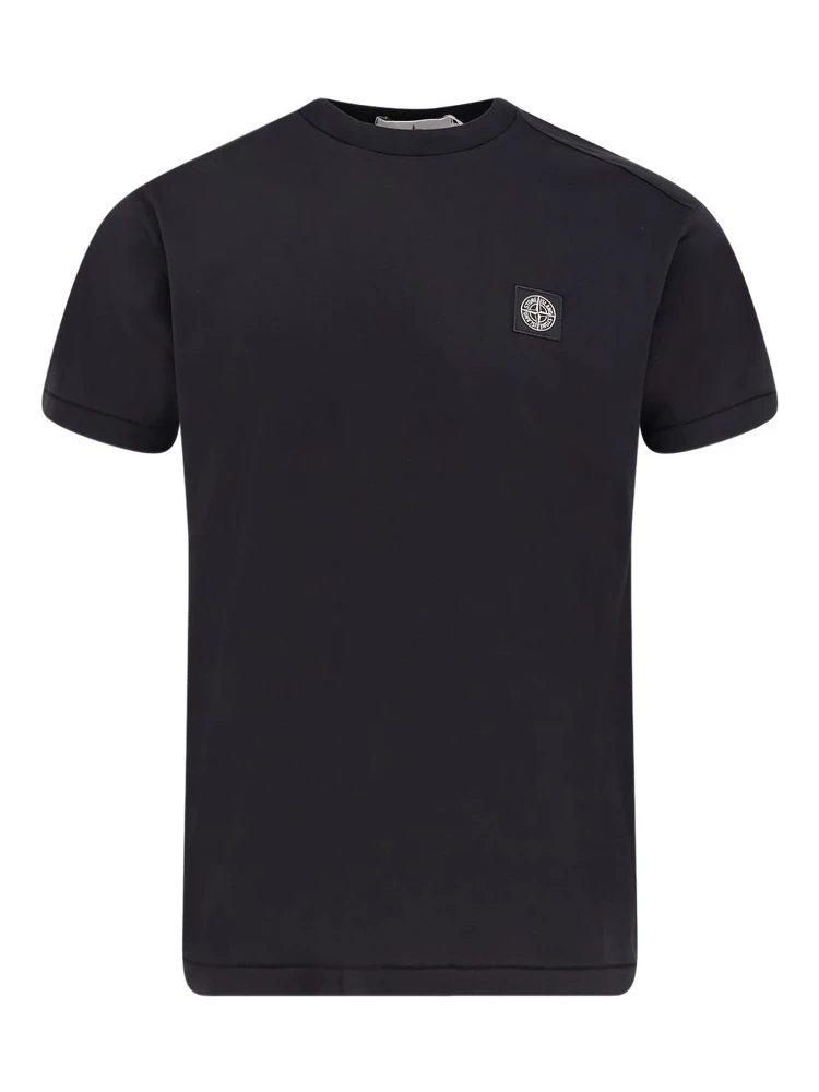 Stone Island T-shirts and Polos Black