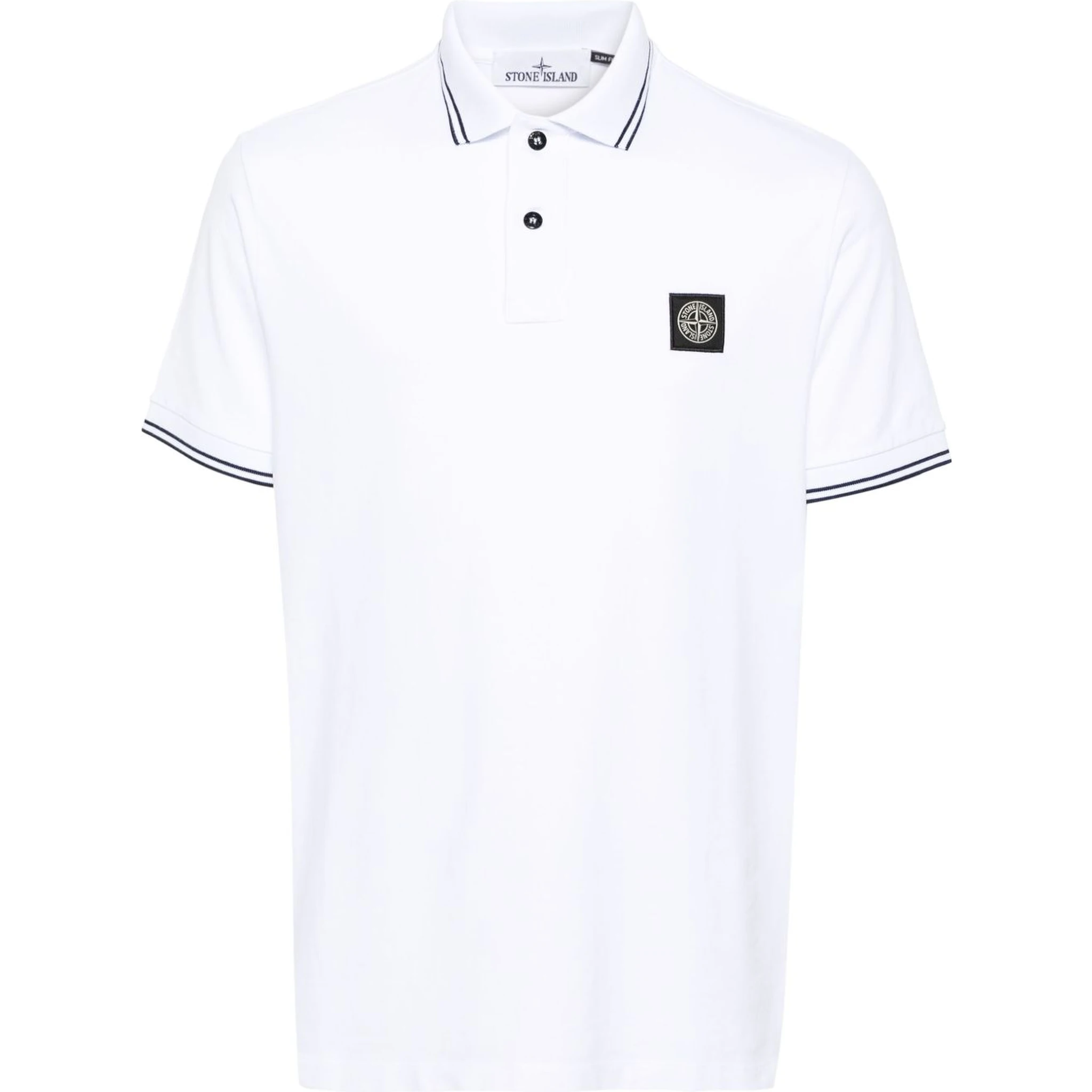 Stone Island T-shirts and Polos White