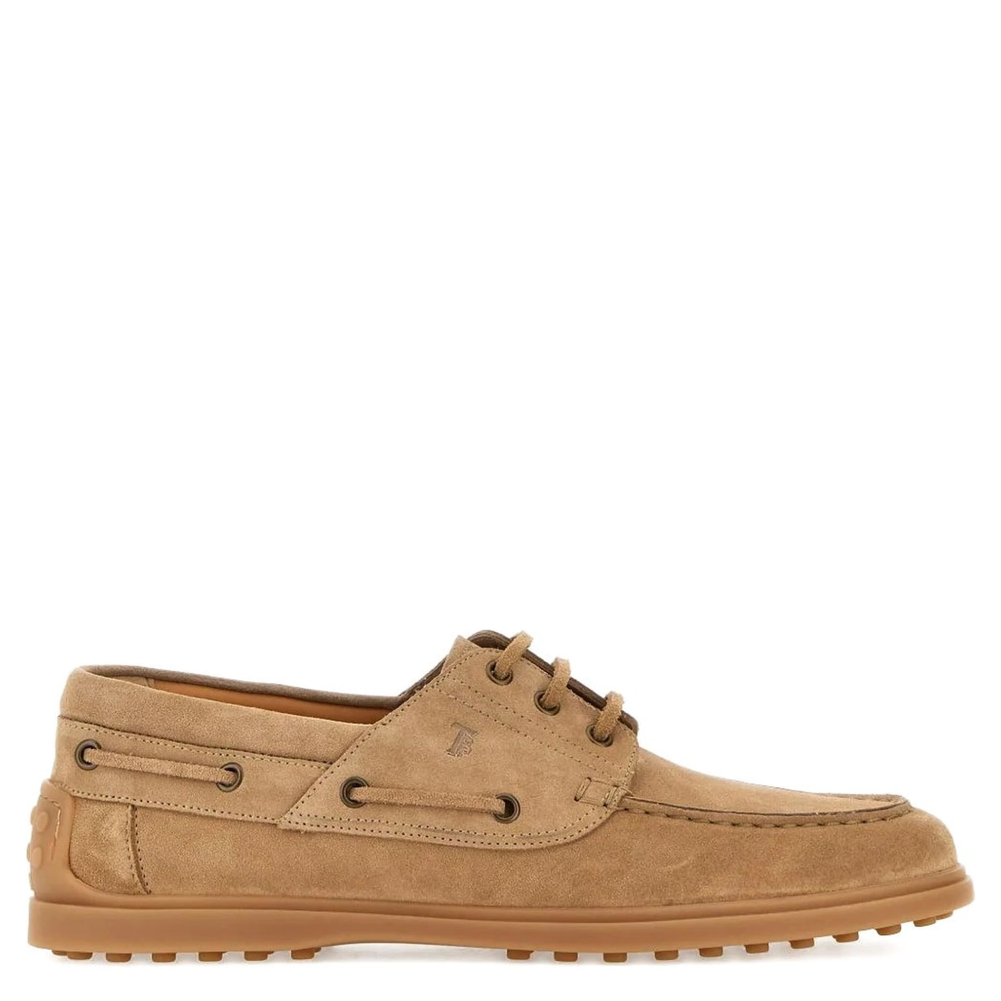 حذاء تودز مسطح بني اللون