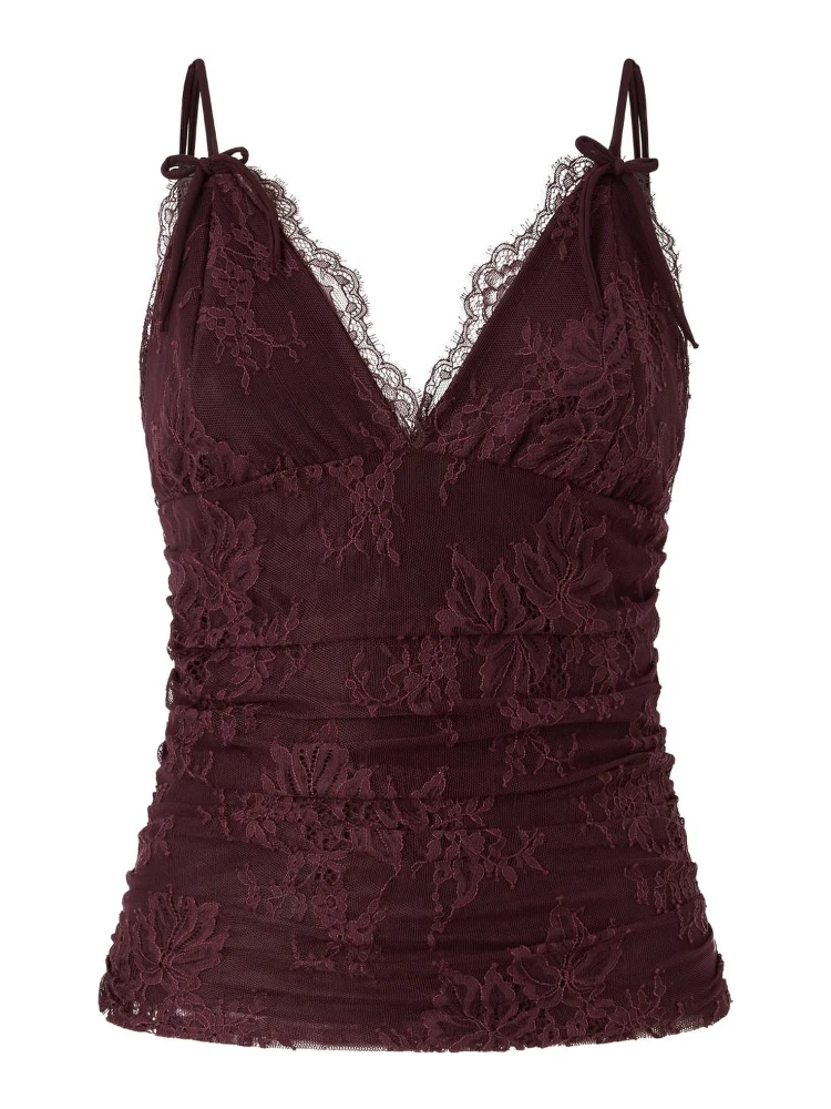 Pinko Top Bordeaux