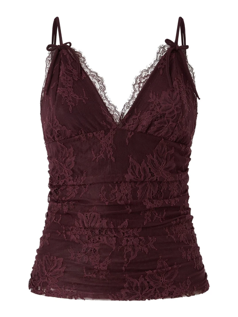 Pinko Top Bordeaux
