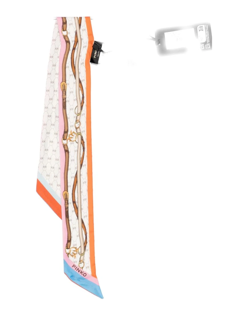 Pinko Scarfs Light Blue