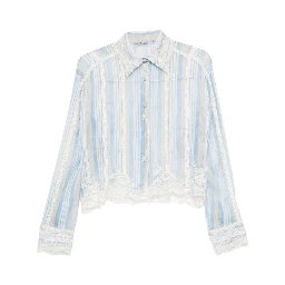 Ermanno Scervino Shirts Light Blue