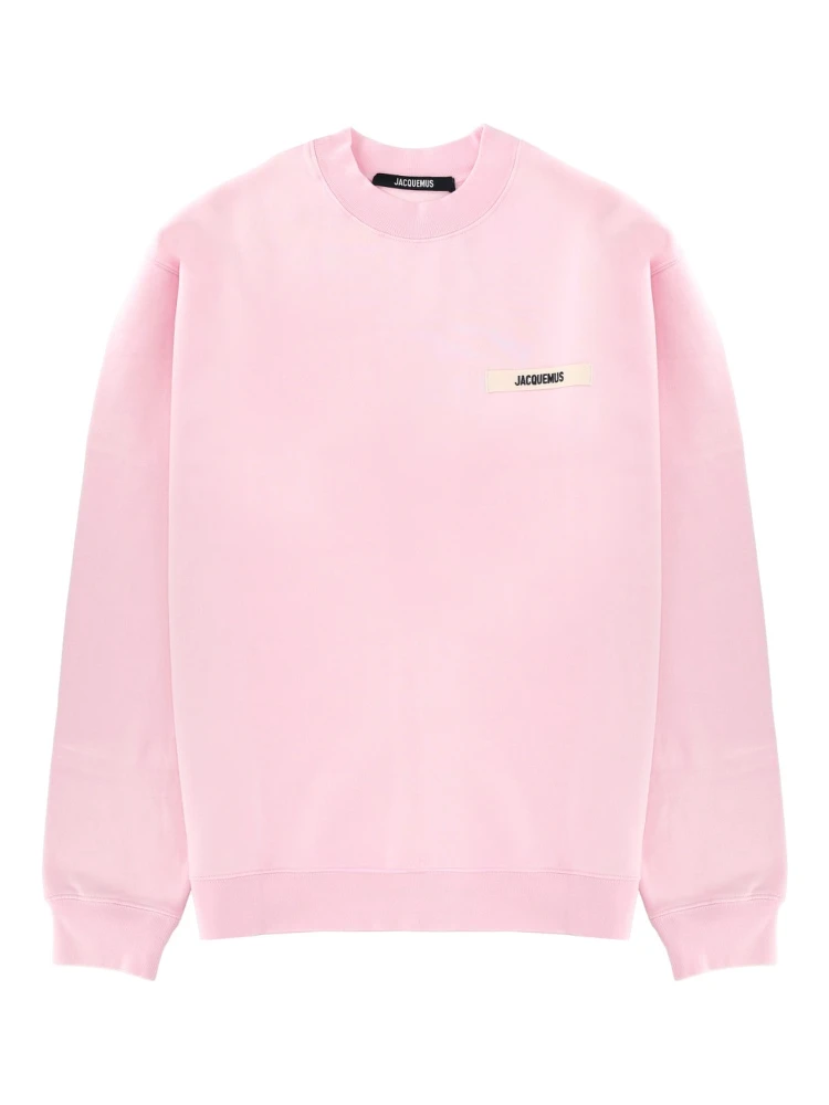 GROSGRAIN LOGO SWEATSHIRT