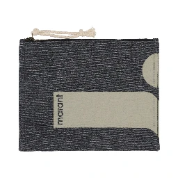 "NETIA" CLUTCH BAG WITH LOGO