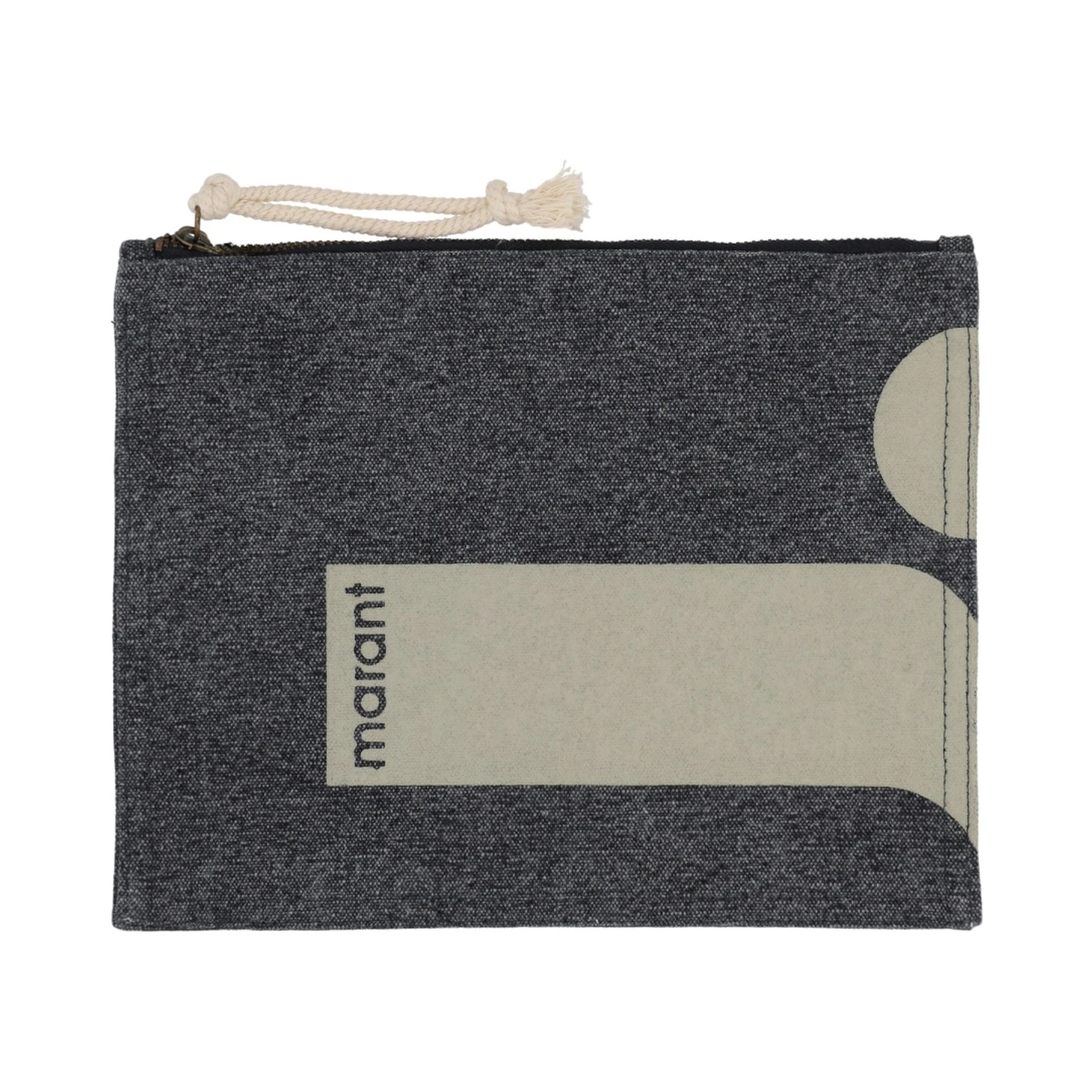 "NETIA" CLUTCH BAG WITH LOGO