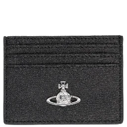 "FLAT" CARD HOLDER WITH "ORB" DETAIL