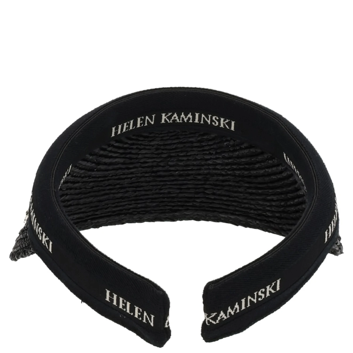 "WHITE 8 VISOR" HAT