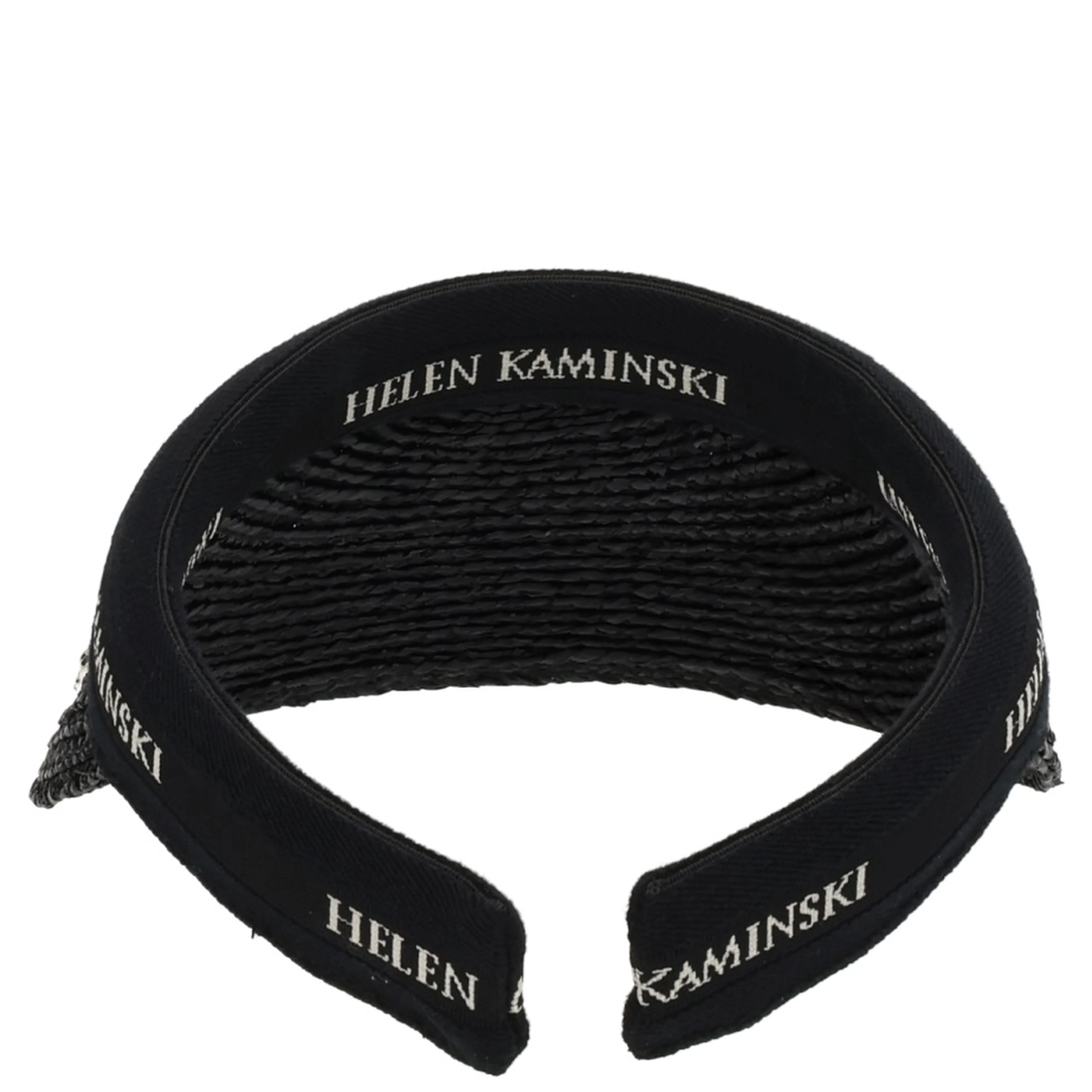 "WHITE 8 VISOR" HAT