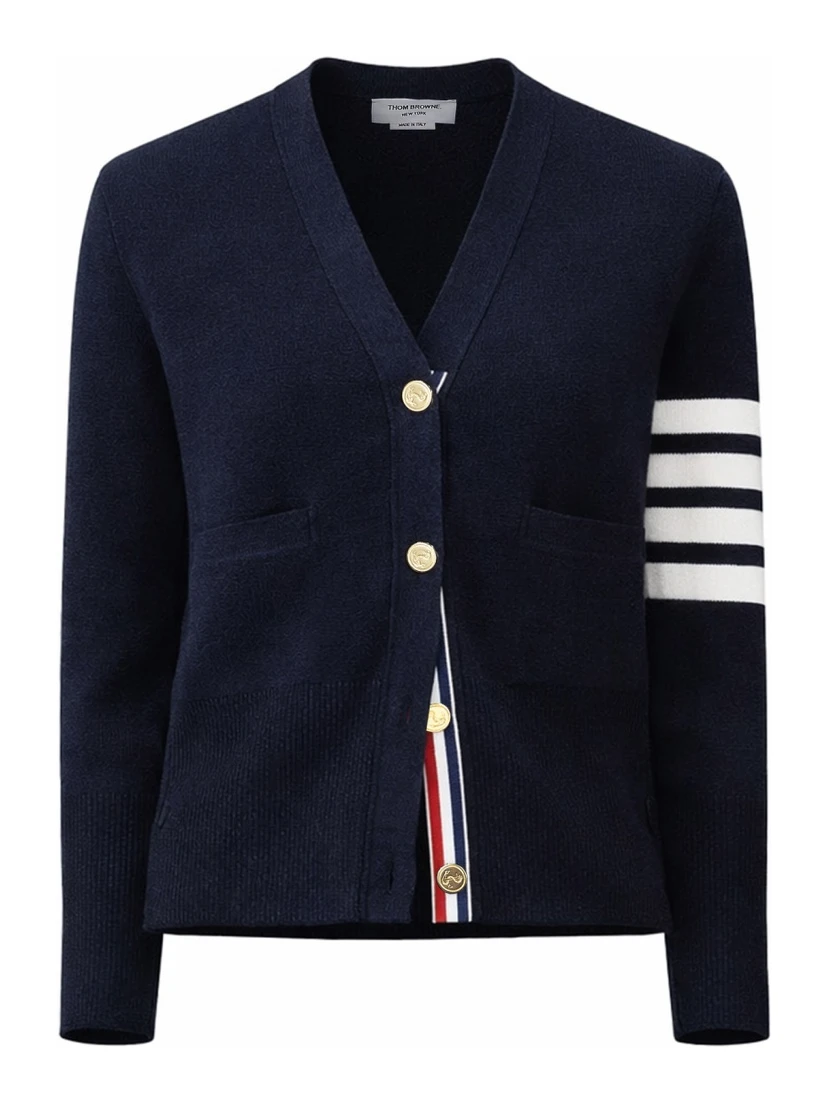 CARDIGAN CON SCOLLO A V