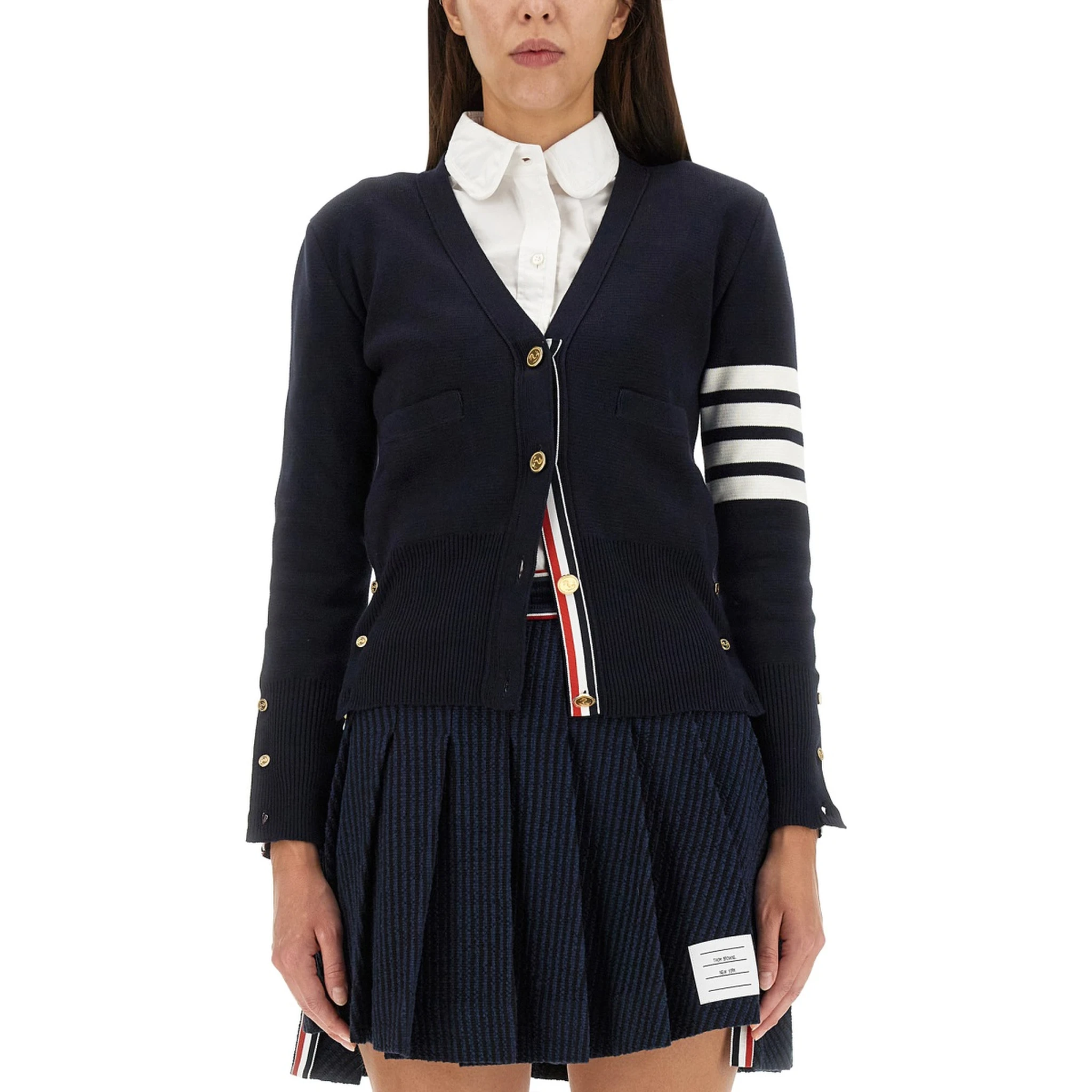 CARDIGAN CON SCOLLO A V