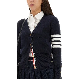 CARDIGAN CON SCOLLO A V