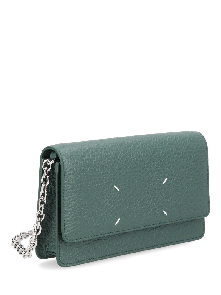 "FOUR STITCHES" WALLET WITH CHAIN alternative