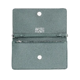 "FOUR STITCHES" WALLET WITH CHAIN