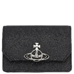 CARD HOLDER WITH "ORB" DETAIL