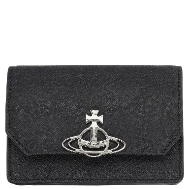 CARD HOLDER WITH "ORB" DETAIL