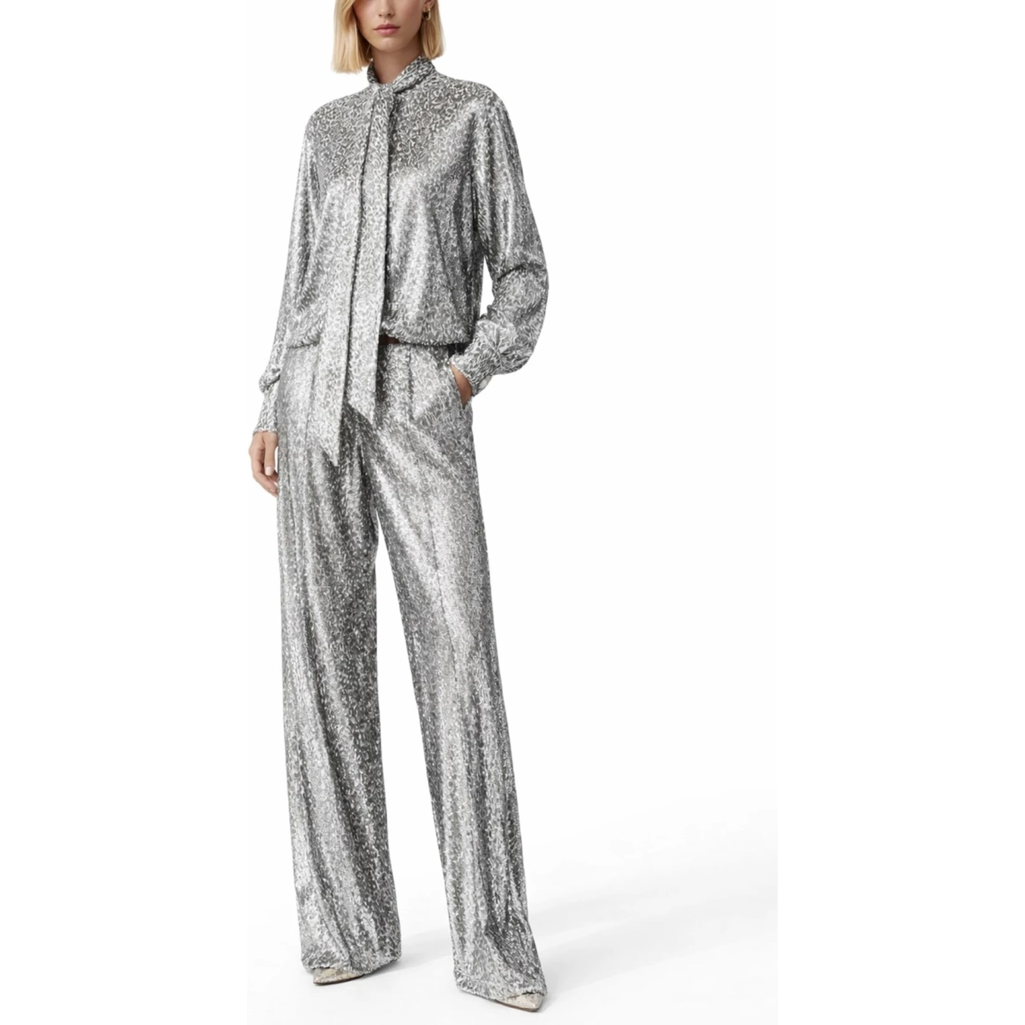 PANTS IN "FIL COUPÉ"