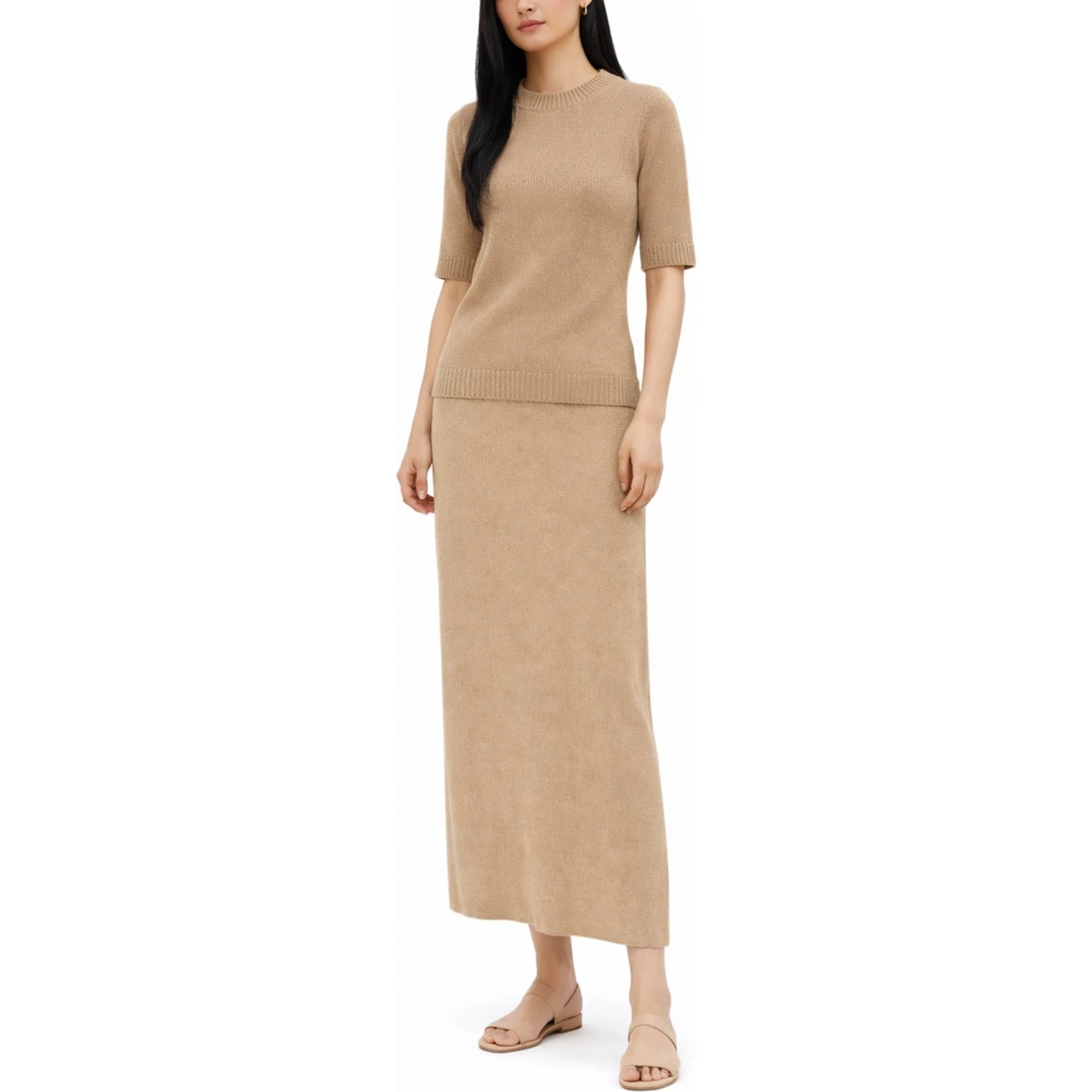 LINEN BLEND T-SHIRT