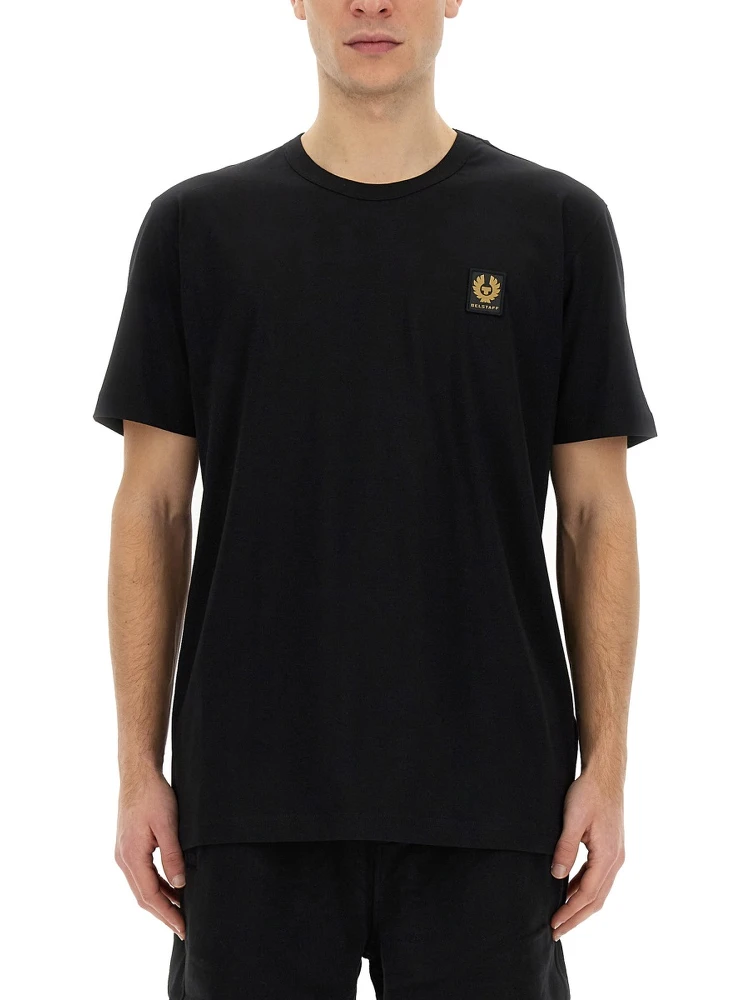 T-SHIRT CON PATCH LOGO alternative