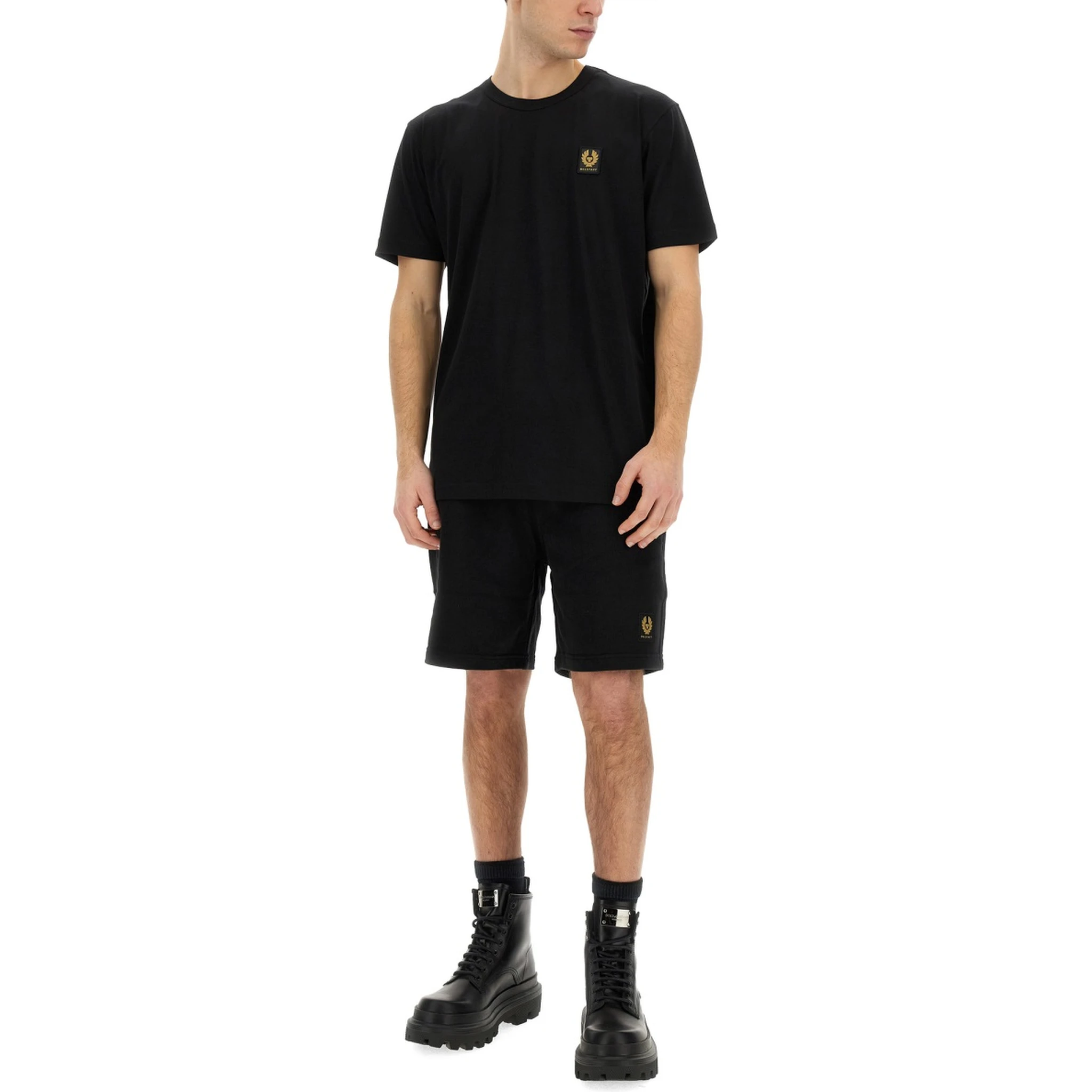 T-SHIRT CON PATCH LOGO
