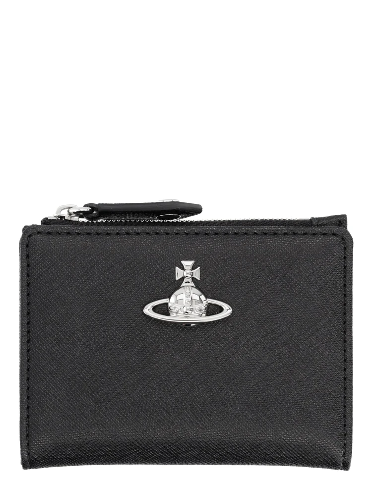 CARD HOLDER WITH "ORB" DETAIL