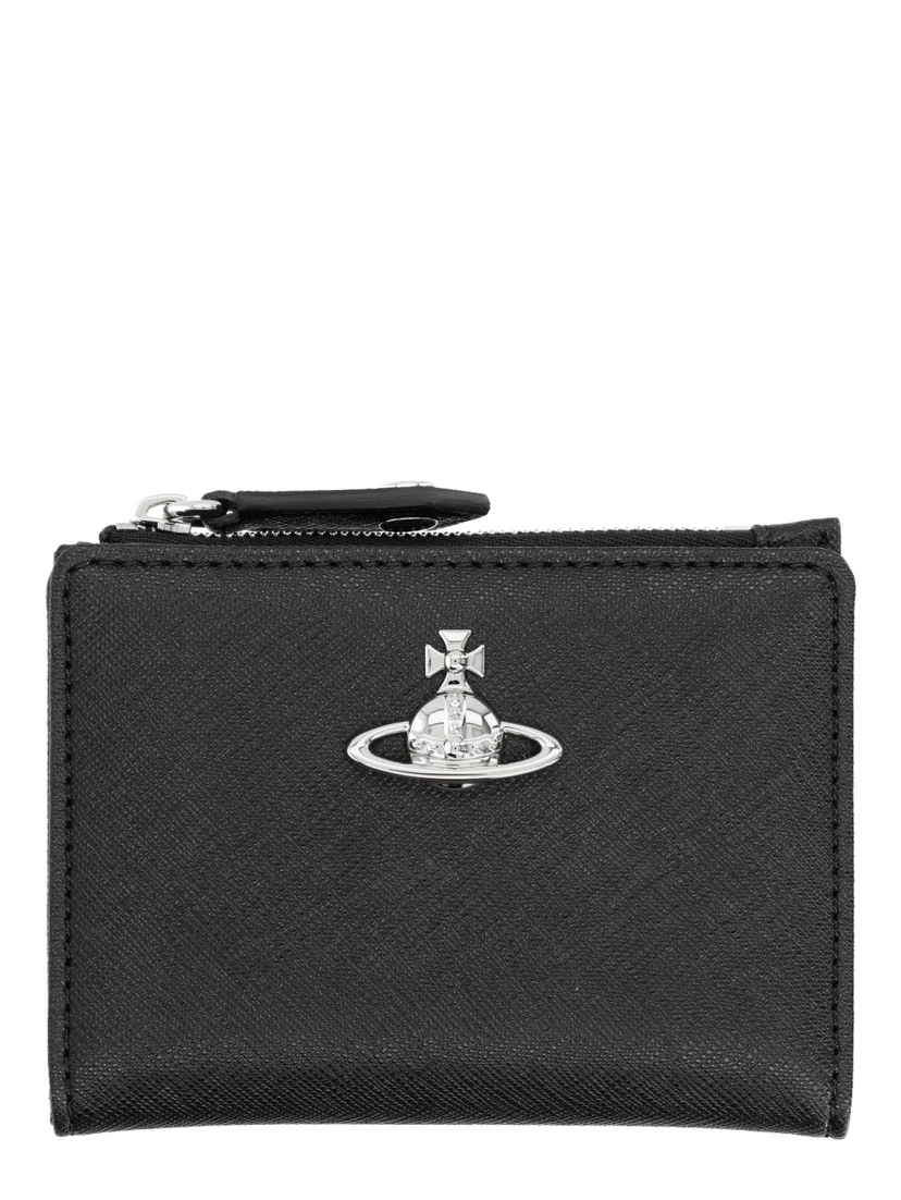 CARD HOLDER WITH "ORB" DETAIL