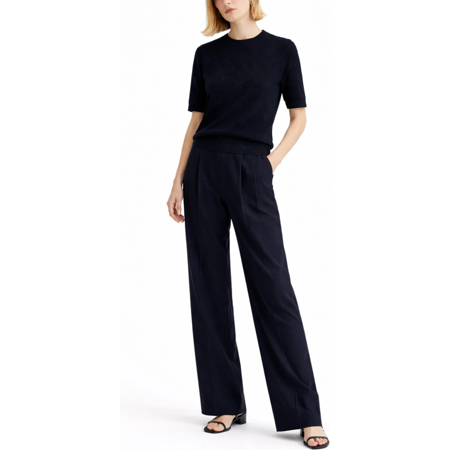 LINEN BLEND T-SHIRT