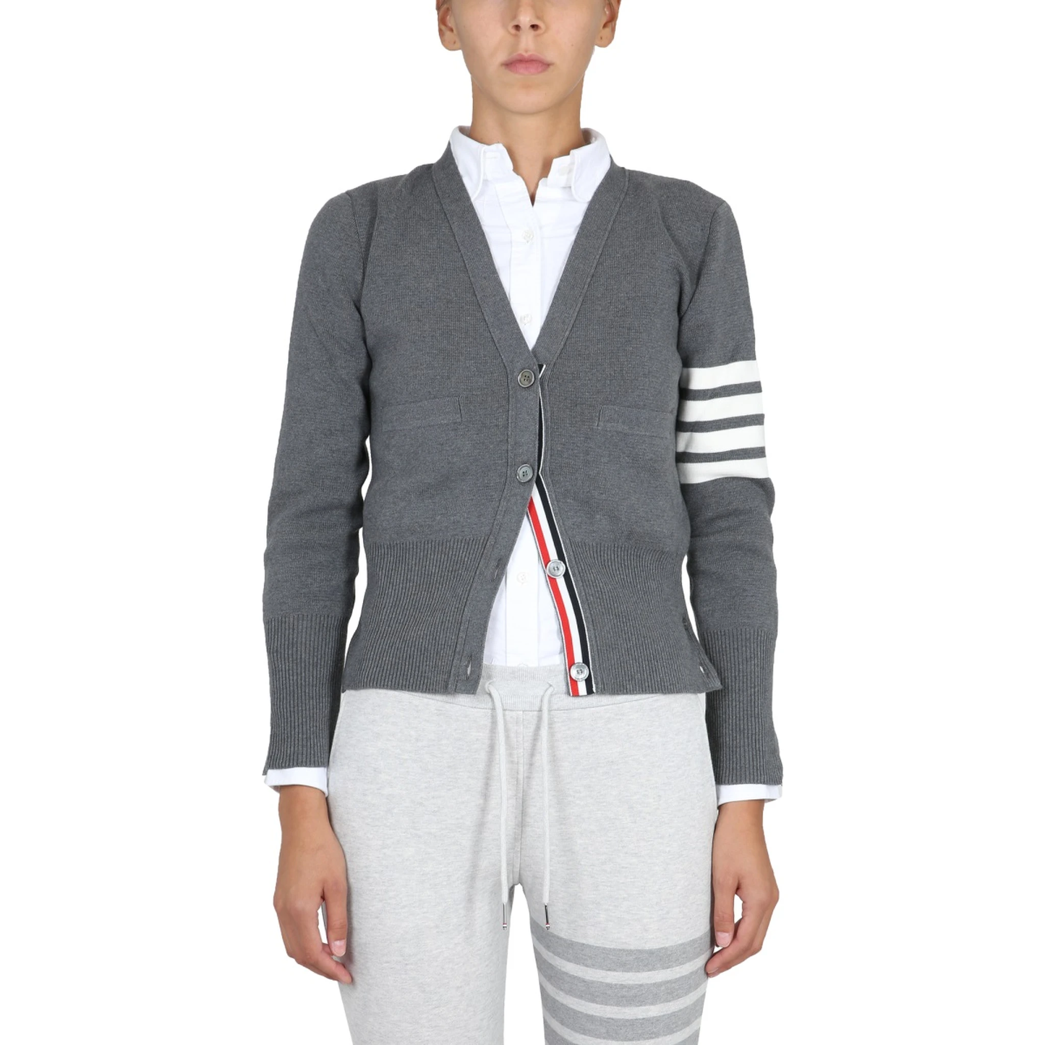 CARDIGAN CON SCOLLO A V
