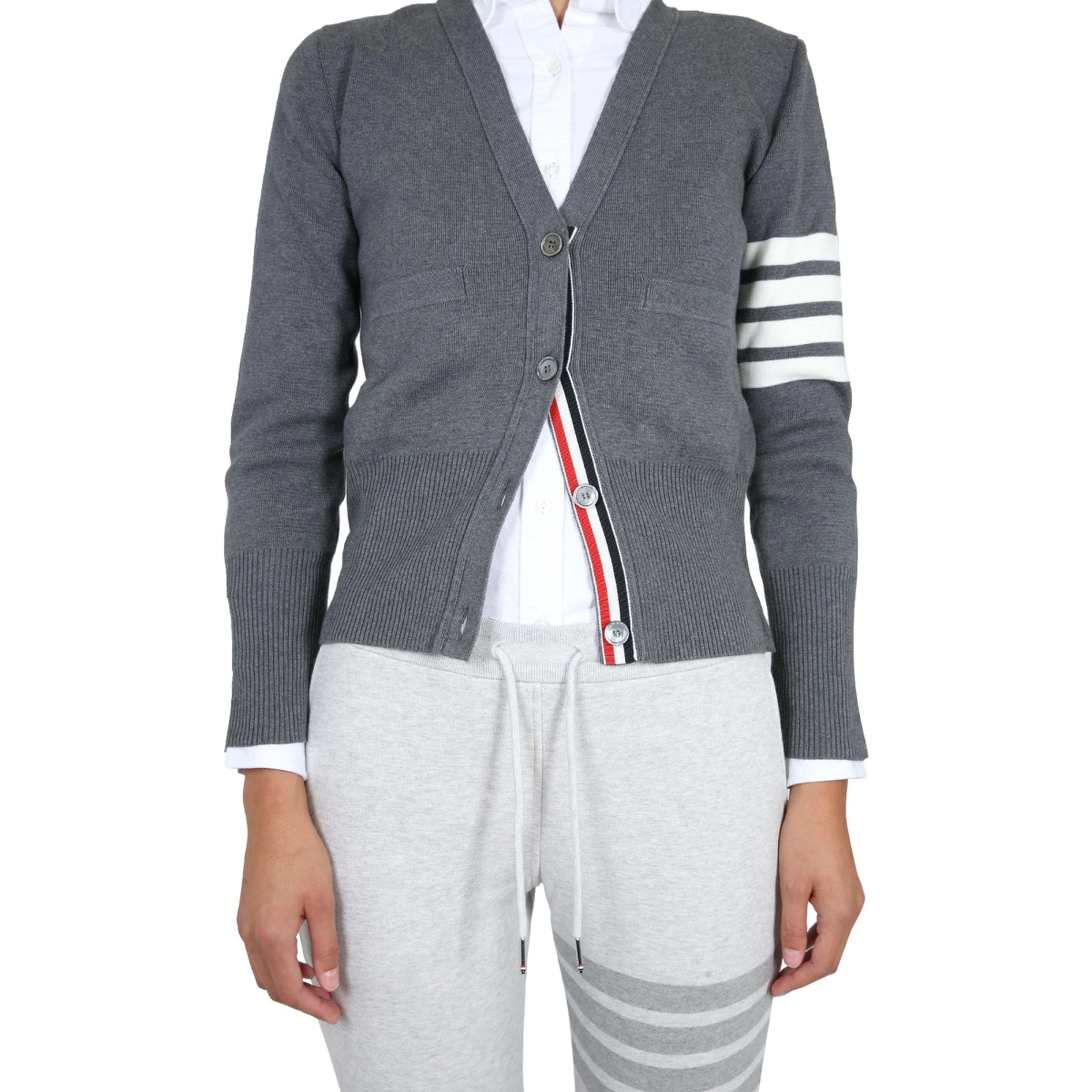 CARDIGAN CON SCOLLO A V