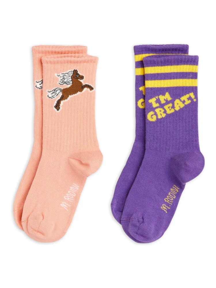 SET 2 "I AM GREAT" SOCKS