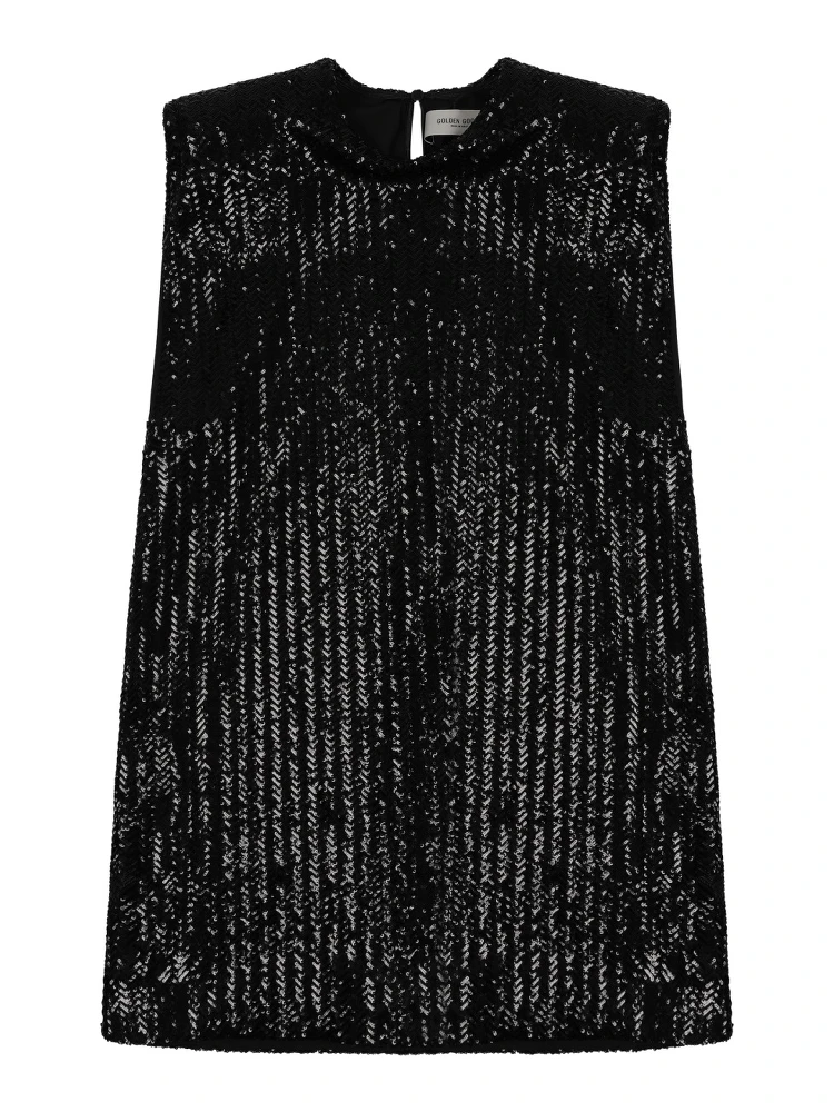 MINI DRESS WITH SEQUINS