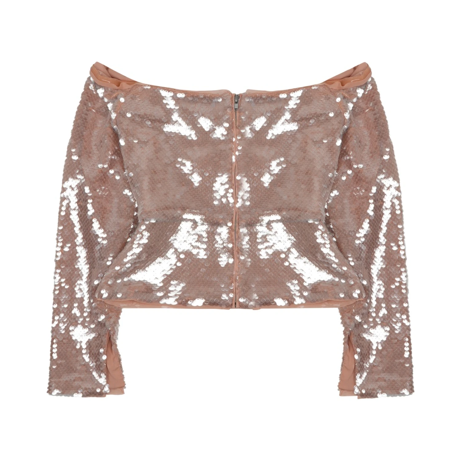 SEQUINED SLEEVELESS TOP