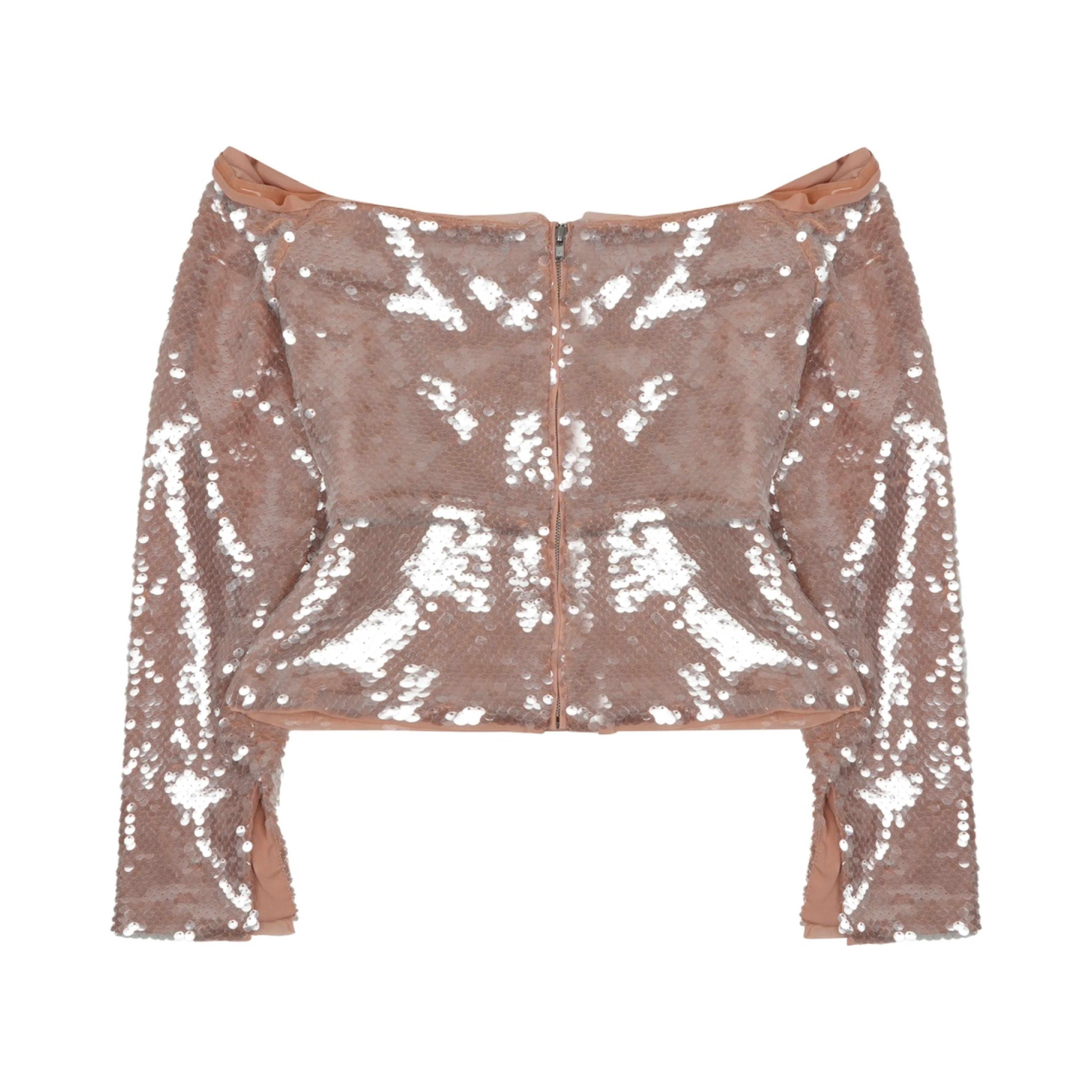 SEQUINED SLEEVELESS TOP