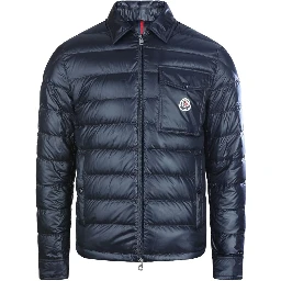 Moncler Coats Blue