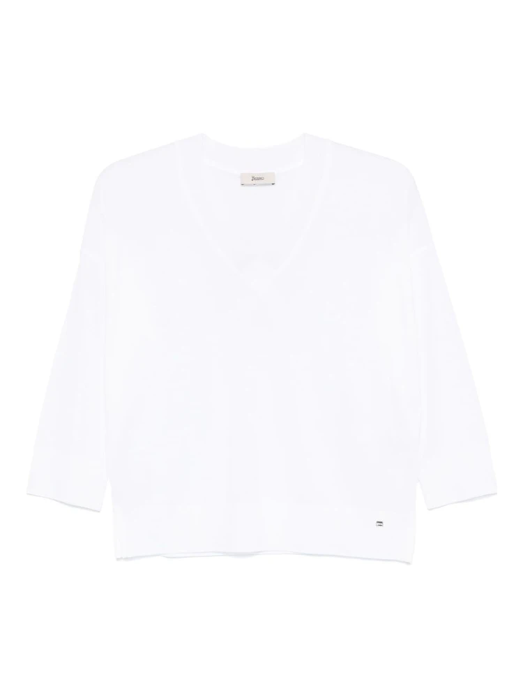 Herno Sweaters White