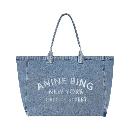 LEO DENIM TOTE