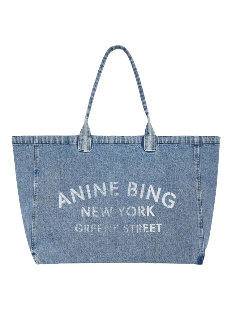 LEO DENIM TOTE