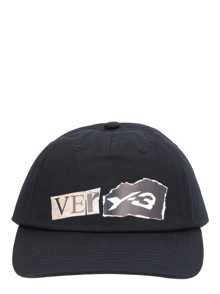 LOGO PRINT BASEBALL HAT