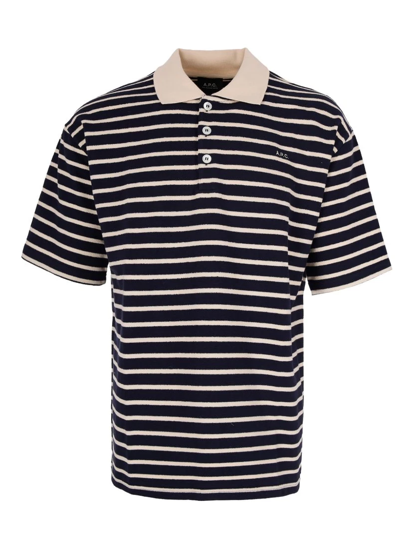 A.P.C. T-shirts and Polos Blue