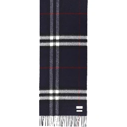 "CHECK" CASHMERE SCARF