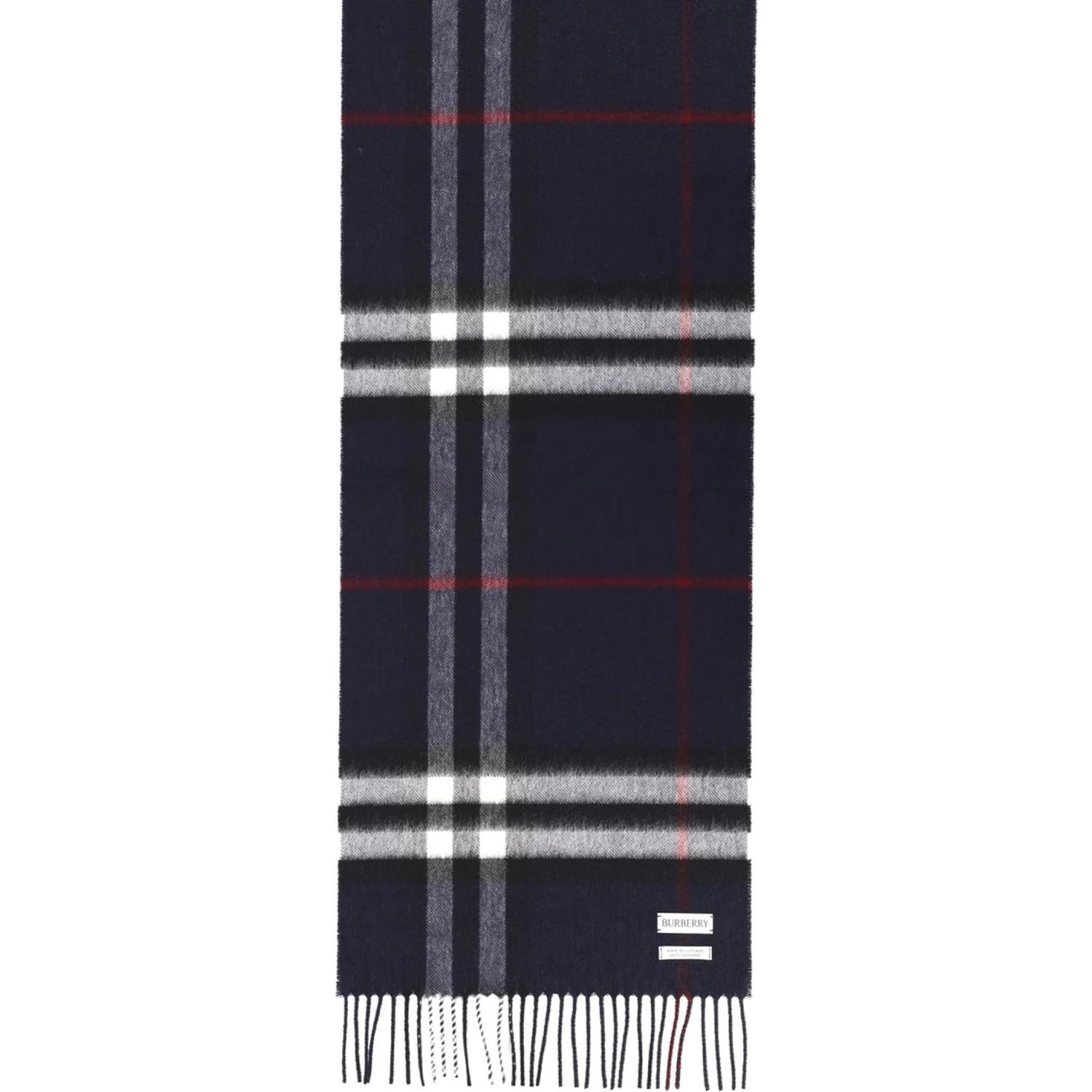 "CHECK" CASHMERE SCARF