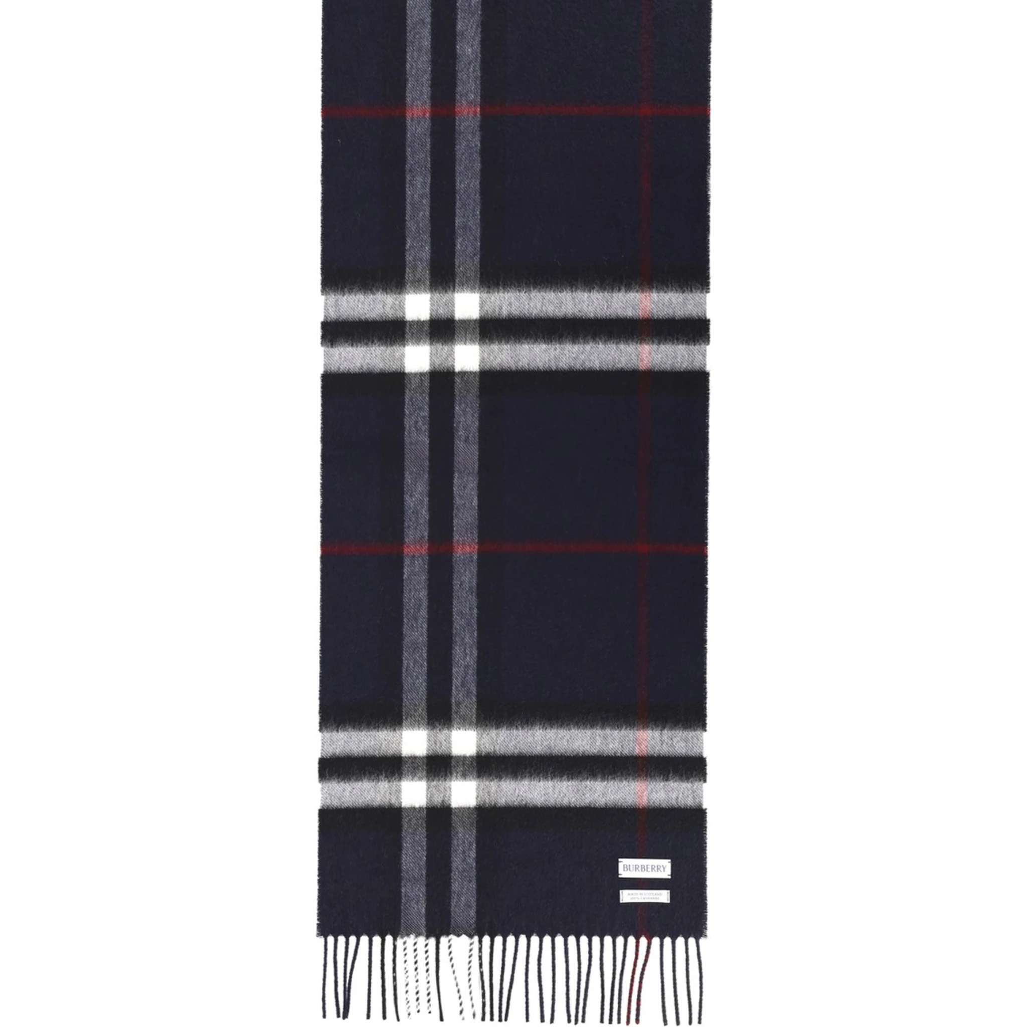 "CHECK" CASHMERE SCARF