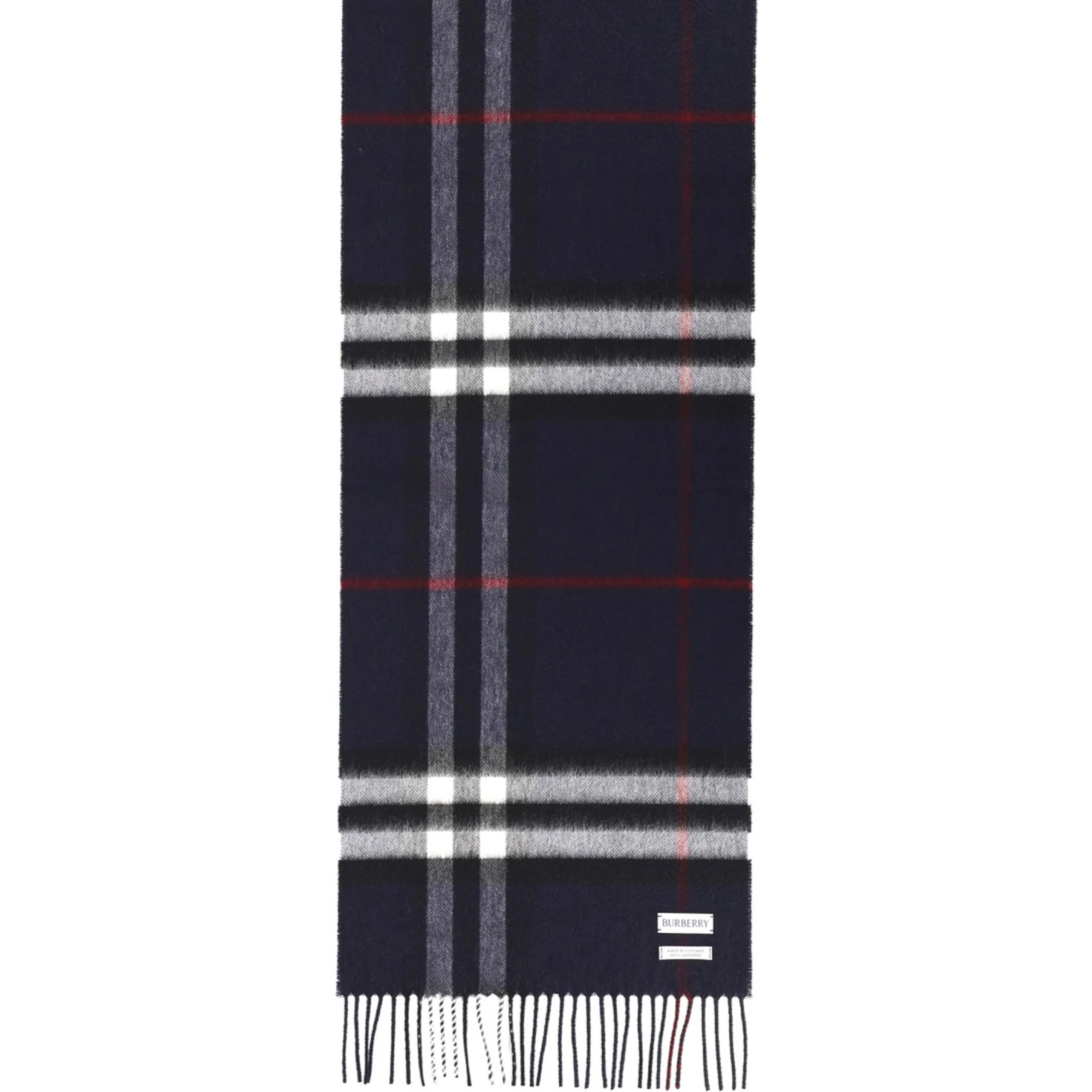 "CHECK" CASHMERE SCARF