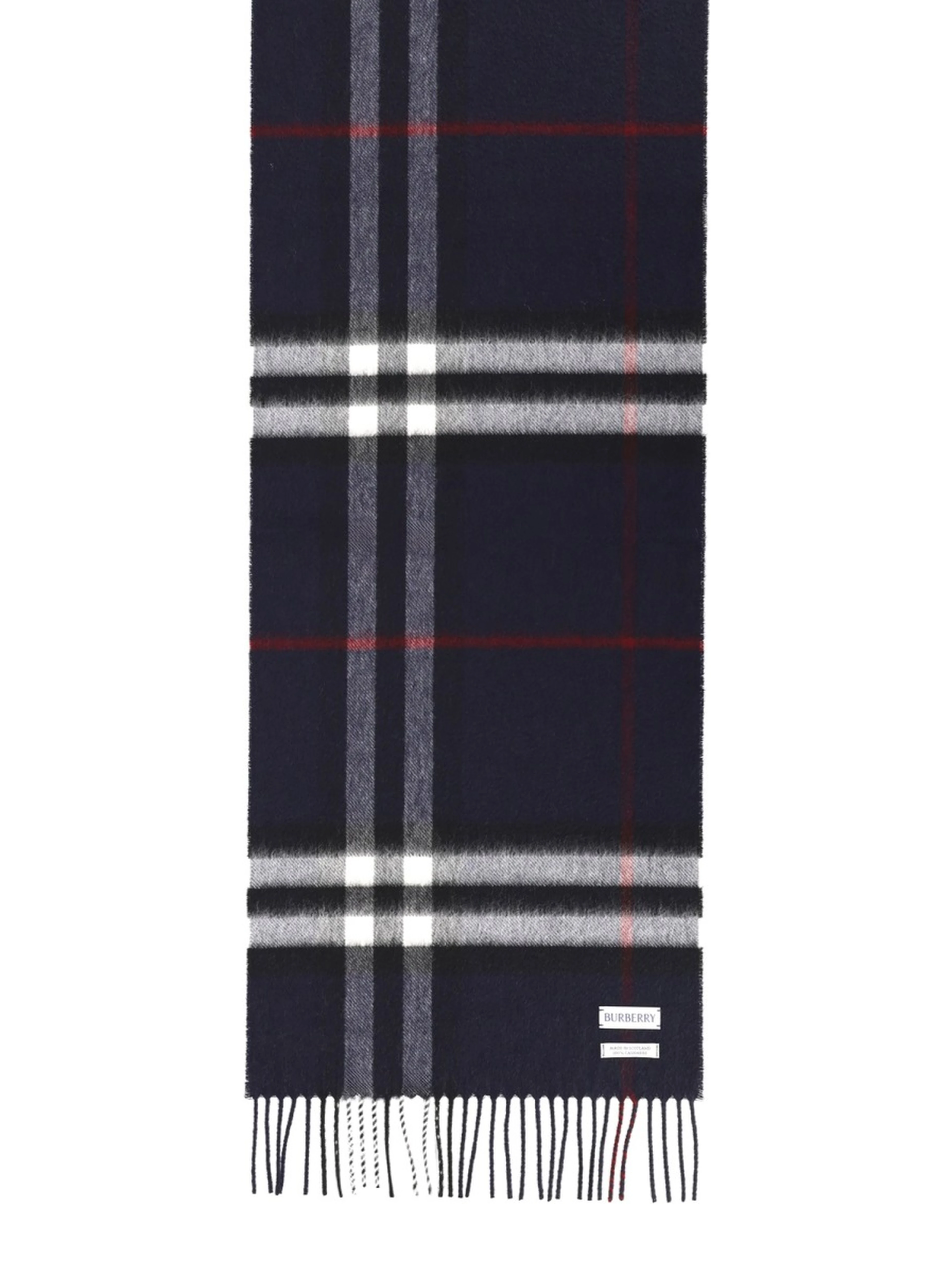 "CHECK" CASHMERE SCARF