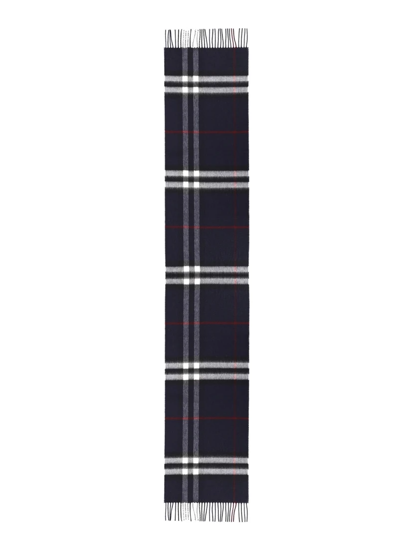 "CHECK" CASHMERE SCARF
