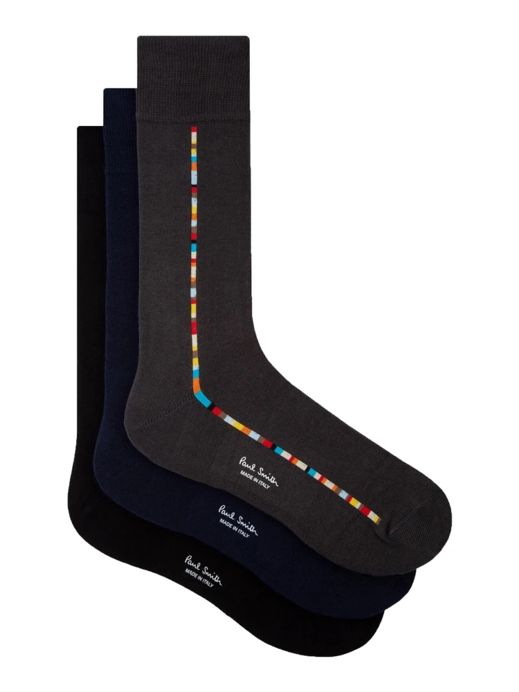 3-PACK SOCKS WITH LOGO